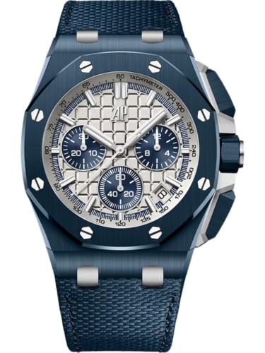 Audemars Piguet Royal Oak Offshore 43 “Bleu Nuit, Nuage 50” / Beige