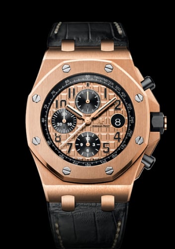 Audemars Piguet Royal Oak Offshore 26470 Pink Gold / Pink Gold / Alligator