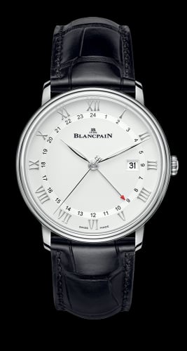 Blancpain Villeret GMT Date Stainless Steel / White