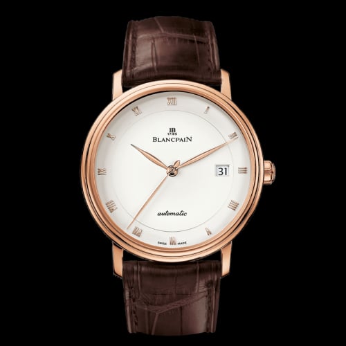 Blancpain Villeret Ultraplate Automatique Red Gold / White