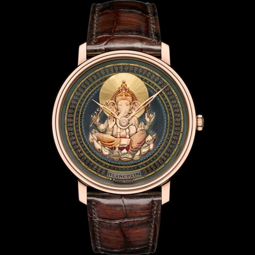 Blancpain Villeret Manuelle Piece Unique Shakudō Ganesh