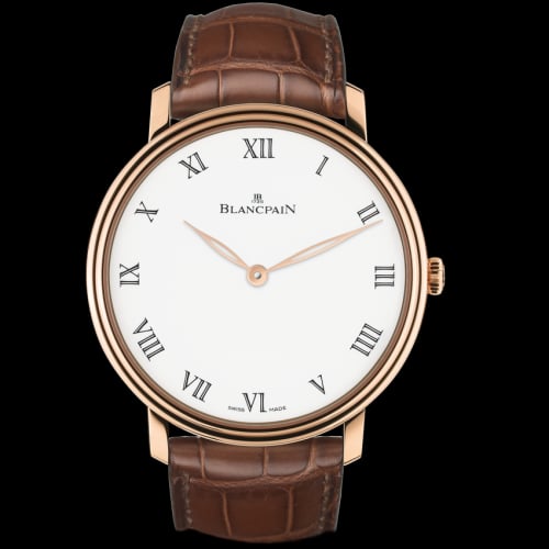 Blancpain Villeret Manuelle Piece Unique Grande Décoration / White Enamel