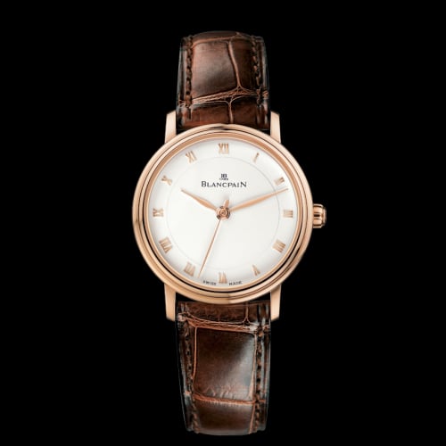 Blancpain Villeret Ultraplate Automatique Ladies Red Gold / Opaline