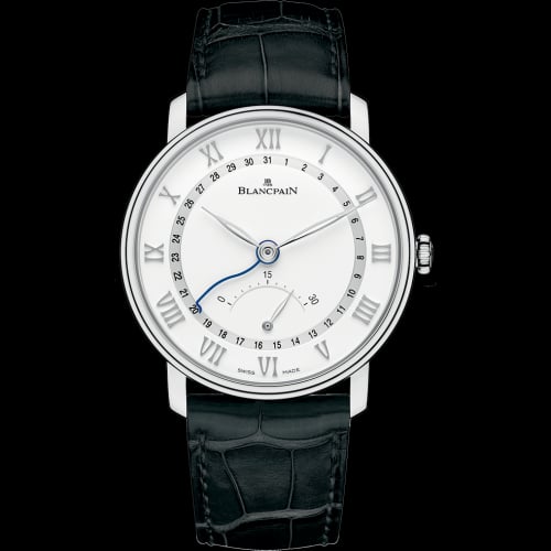 Blancpain Villeret Ultraplate Quantième Seconde Rétrograde Stainless Steel / White