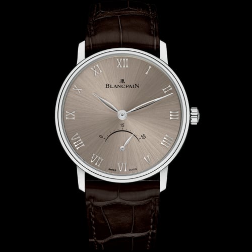 Blancpain Villeret Ultraplate Seconde Rétrograde White Gold / Grey