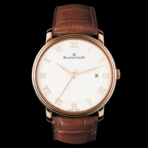 Blancpain Villeret Ultraplate Automatique 40mm Red Gold / Opalin
