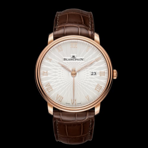 Blancpain Villeret Ultraplate Automatique 40mm Red Gold / Opalin Frappé