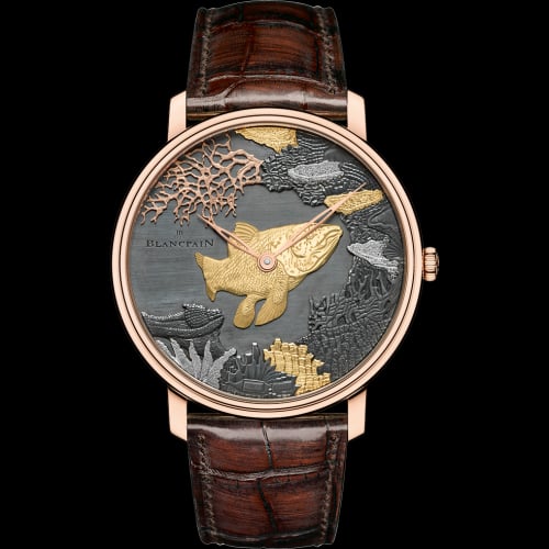 Blancpain Villeret Manuelle Piece Unique Shakudō Pine Tree