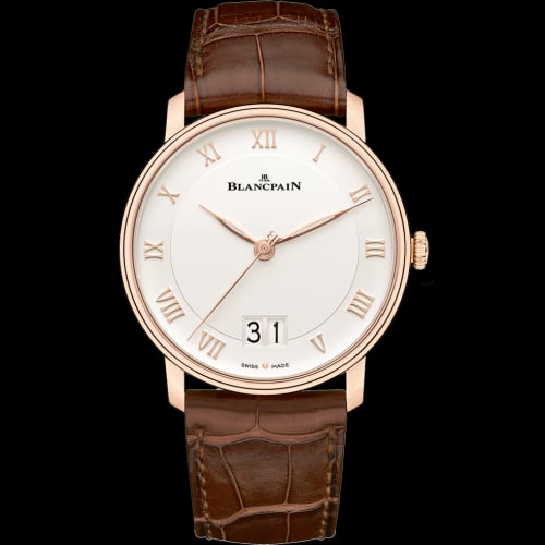 Blancpain Villeret Grande Date Red Gold / Opalin