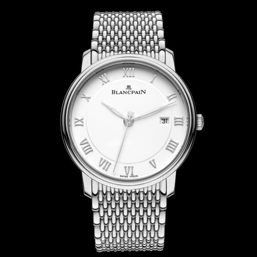 Blancpain Villeret Ultraplate Automatique 40mm Stainless Steel / White / Bracelet