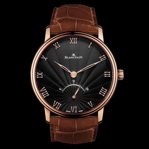 Blancpain Villeret Ultraplate Seconde Rétrograde Red Gold / Black