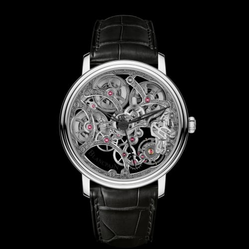 Blancpain Villeret Squelette 8 Jours White Gold