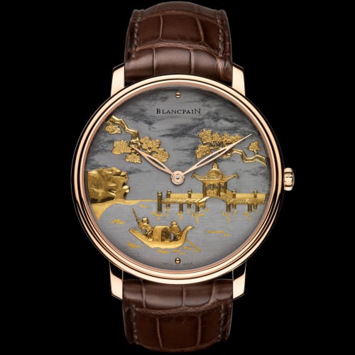 Blancpain Villeret Manuelle Piece Unique Shakudō Rowing