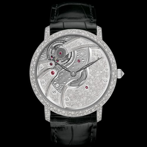 Blancpain Villeret Mouvement Inversé Serti Neige