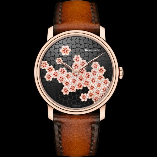 Blancpain Villeret 8 Jours Manuelle Red Gold / Unique Piece / Cherry Blossom