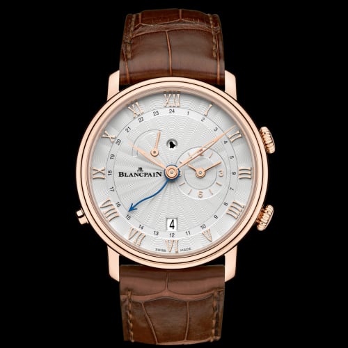 Blancpain Villeret Réveil GMT Red Gold / Opalin