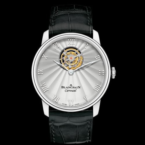 Blancpain Villeret Carrousel Volant Une Minute Platinum