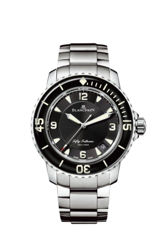 Blancpain Fifty Fathoms Automatique Stainless Steel / Black / Bracelet