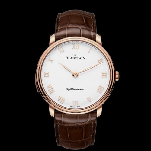 Blancpain Villeret Répétition Minutes Automatique Red Gold