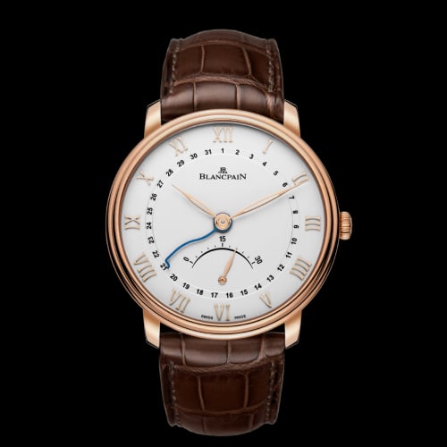 Blancpain Villeret Ultraplate Quantième Seconde Rétrograde Red Gold / Opalin