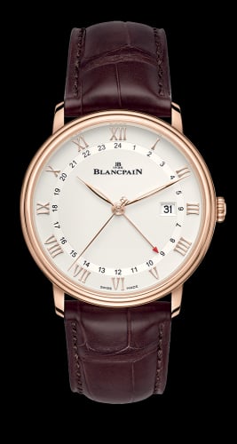 Blancpain Villeret GMT Date Red Gold / Silver