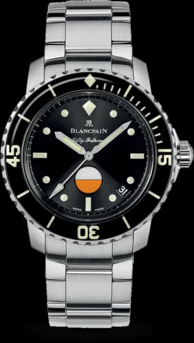 Blancpain Fifty Fathoms MIL-SPEC Stainless Steel / Black / Bracelet