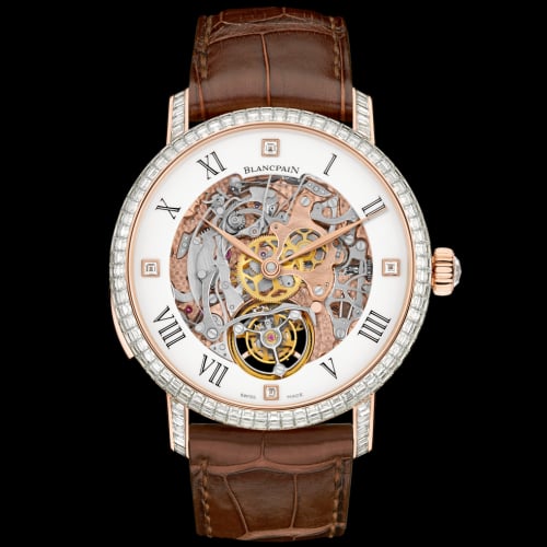 Blancpain Le Brassus Carrousel Repetition Minutes Red Gold / Diamond