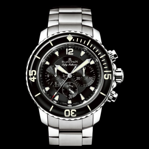 Blancpain Fifty Fathoms Chronographe Flyback Stainless / Black / Bracelet