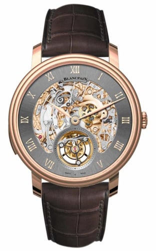 Blancpain Le Brassus Carrousel Repetition Minutes Red Gold