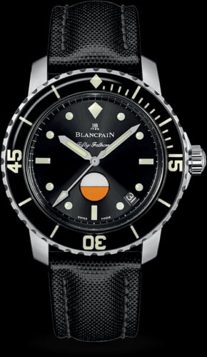 Blancpain Fifty Fathoms MIL-SPEC Stainless Steel / Black / Canvas