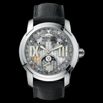 Blancpain L-Evolution Quantieme Complet 8 Jours White Gold