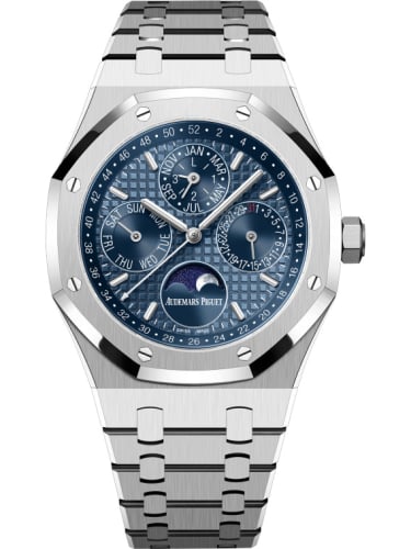 Audemars Piguet Royal Oak Perpetual Calendar 41 Stainless Steel / Blue