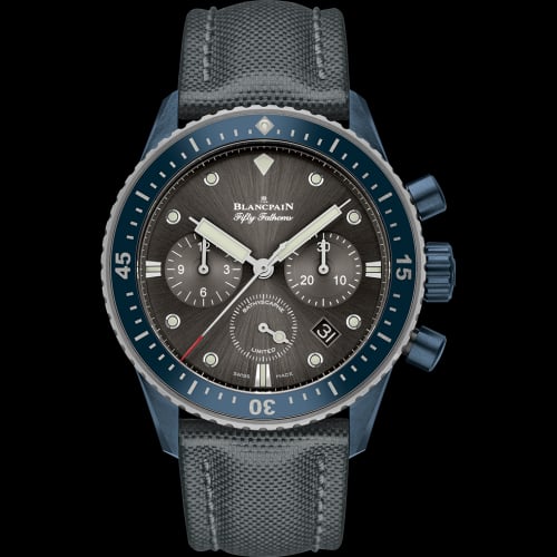 Blancpain Fifty Fathoms Bathyscaphe Ocean Commitment II Flyback Chronograph