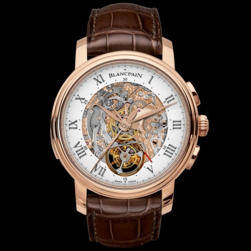 Blancpain Le Brassus Carrousel Répétition MInutes Chronographe Flyback Red Gold