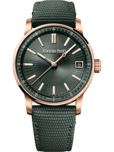 Audemars Piguet CODE 11.59 Automatic Pink Gold / Green