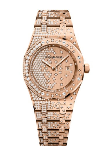 Audemars Piguet Royal Oak Quartz Pink Gold / Cascade / Bracelet