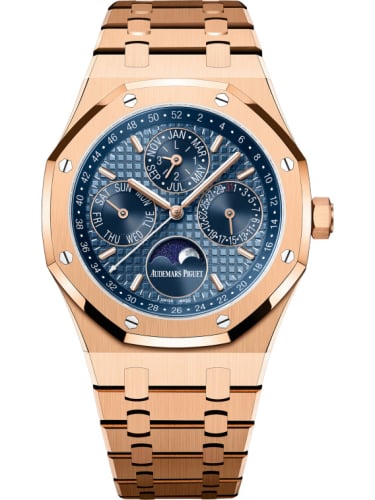 Audemars Piguet Royal Oak Perpetual Calendar 41 Pink Gold / Blue