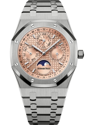 Audemars Piguet Royal Oak Perpetual Calendar 41 Titanium / Salmon