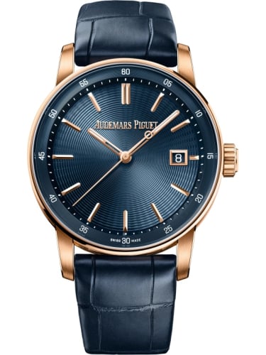 Audemars Piguet CODE 11.59 Automatic 38 Pink Gold / Blue