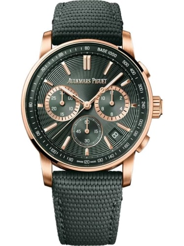 Audemars Piguet CODE 11.59 Chronograph Selfwinding Pink Gold / Green