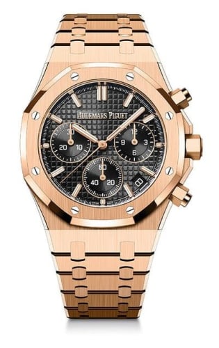 Audemars Piguet Royal Oak Chronograph 41 Pink Gold / Black / 50th Anniversary