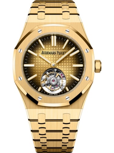Audemars Piguet Royal Oak Self-Winding Flying Tourbillon Yellow Gold / Champagne