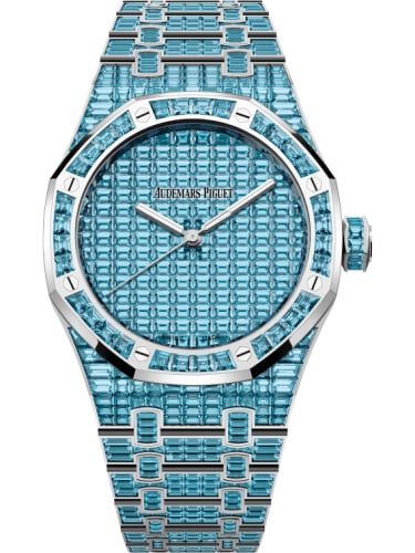 Audemars Piguet Royal Oak Self-Winding 41 Blue Topaz / 50th Anniversary
