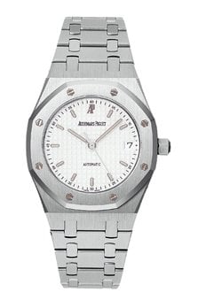 Audemars Piguet Royal Oak 14790 Date Stainless Steel / White