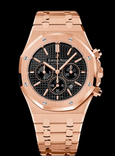 Audemars Piguet Royal Oak Chronograph 41 Pink Gold / Black