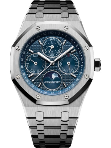 Audemars Piguet Royal Oak Perpetual Calendar 41 Stainless Steel / Blue