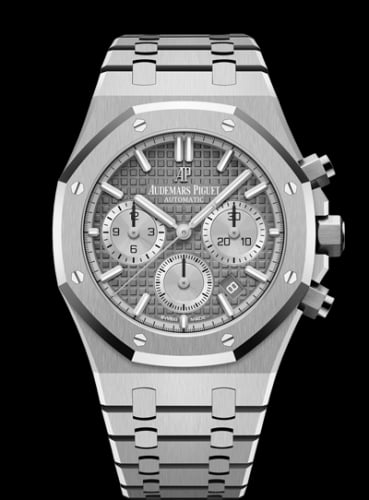 Audemars Piguet Royal Oak Chronograph 38 Stainless Steel / Grey