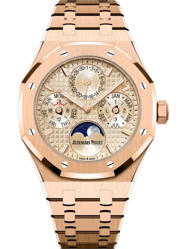 Audemars Piguet Royal Oak Perpetual Calendar 38 Pink Gold / Pink