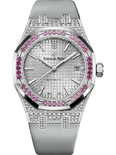 Audemars Piguet Royal Oak Selfwinding 37 White Gold / Sapphire / Silver