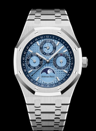 Audemars Piguet Royal Oak Perpetual Calendar 41 Platinum / Blue / Switzerland